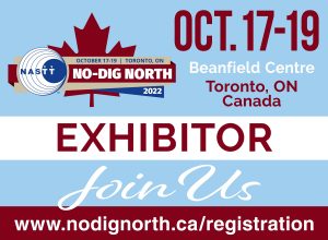 No Dig North Exhibitor for municipal services